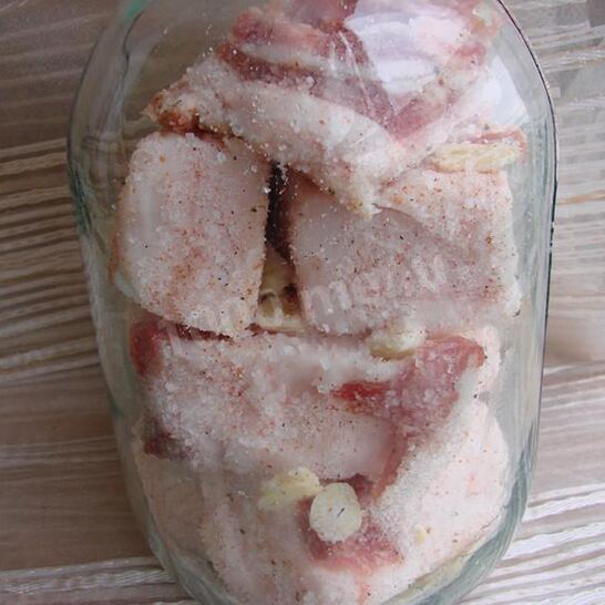 Рецепт сала в банке для длительного хранения