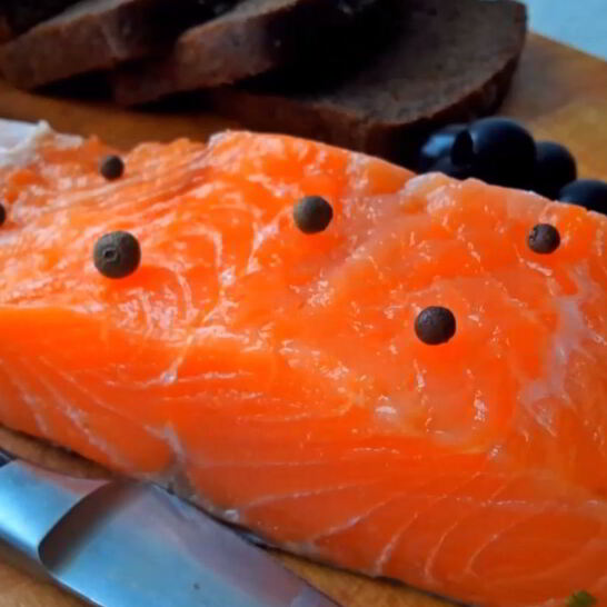 Рецепт соленой семги