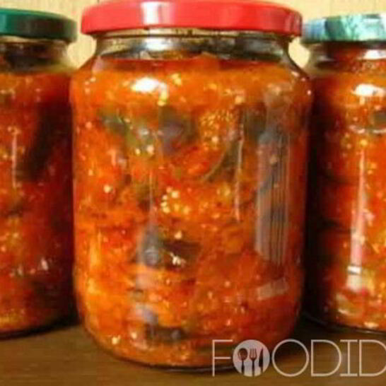 Рецепт тещиного языка из баклажанов на зиму