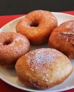 Пончики с вареньем