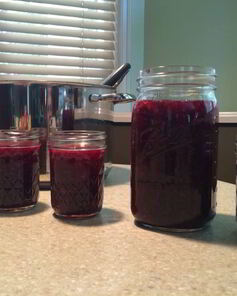 Простое малиновое варенье пятиминутка