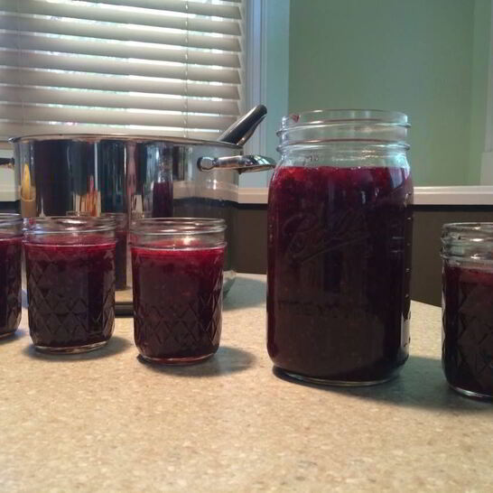 Рецепт простого малинового варенья пятиминутка