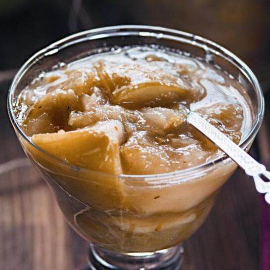 Рецепт ревенева-яблочного варенья с мятой