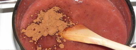 сливовое варенье с бананами и орехами. Шаг 6