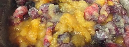 сливовое варенье с орехами в коньяке. Шаг 3