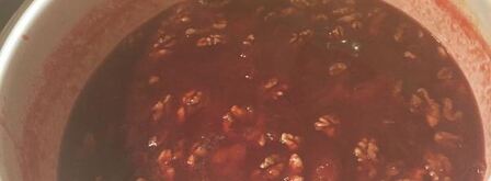 сливовое варенье с орехами в коньяке. Шаг 5