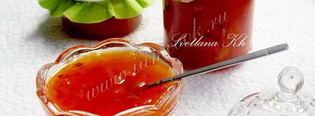 варенье из абрикосов и яблок с апельсином. Шаг 9