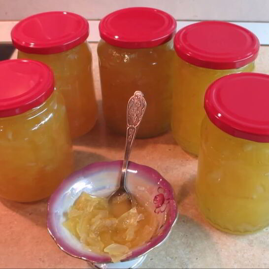 Рецепт варенья из кабачков с лимоном