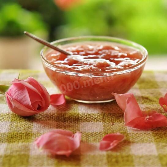 Рецепт варенья из лепестков роз с винной кислотой