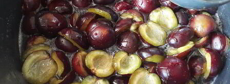 варенье из сливы с шоколадом. Шаг 3