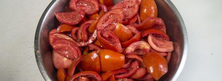 вяленые помидоры в духовке. Шаг 3