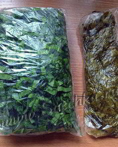 Заготовка щавеля на зиму