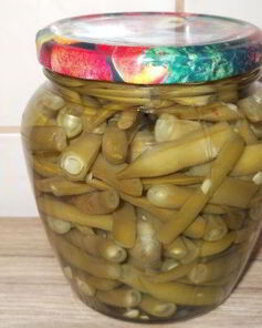 Закатка спаржевой фасоли на зиму