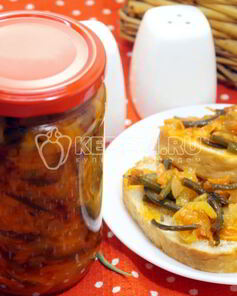 Закусочные чесночные стрелки