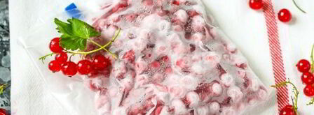 заморозка красной смородины на зиму. Шаг 11