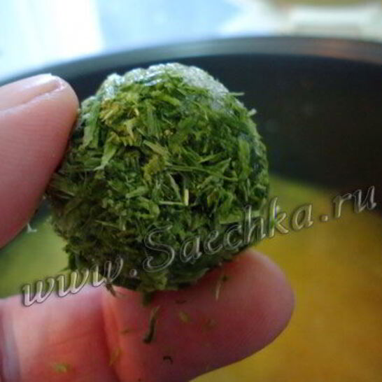 Рецепт зелени на зиму