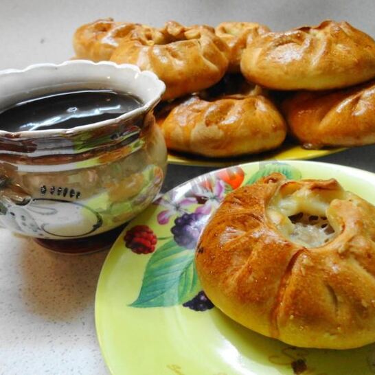 Рецепт беляшей без дрожжей с мясом в духовке