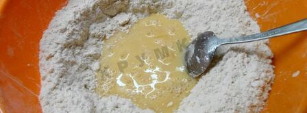 беляши без дрожжей с мясом в духовке. Шаг 6