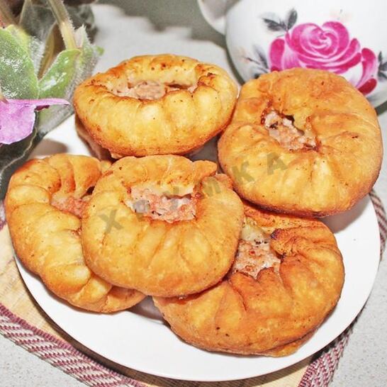 Рецепт беляшей без дрожжей с мясом