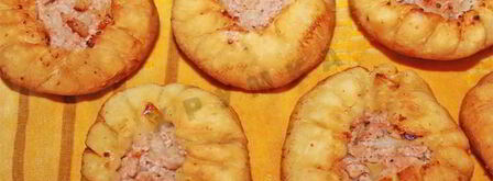 беляши без дрожжей с мясом. Шаг 16