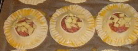 беляши из слоеного теста. Шаг 5