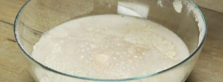 беляши из теста на опаре. Шаг 3