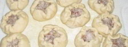 беляши с мясом на сковороде. Шаг 8