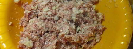 беляши в хлебопечке с мясом. Шаг 10