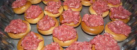 ленивые беляши — фаршированные баранки. Шаг 4