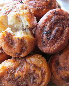 Ленивые беляши на творожном тесте