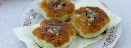 пышные беляши на сковороде. Шаг 11