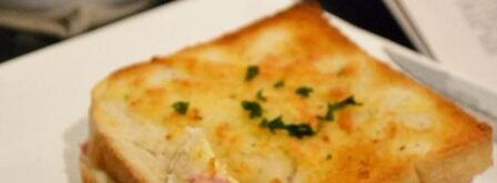 бгорячие бутерброды с ветчиной крок-месье. Шаг 8