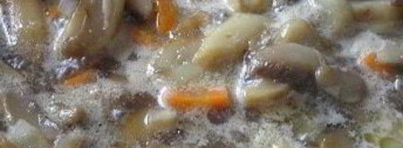 брускетта с грибами. Шаг 4