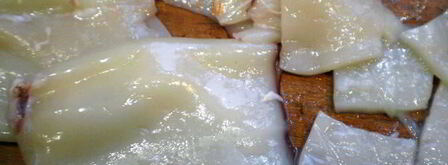 брускетта с кальмарами и чили. Шаг 4