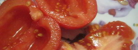 брускетта с кремом из маслин и помидорами. Шаг 7