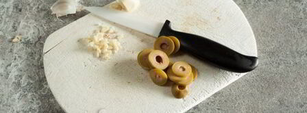 брускетта с оливковой пастой. Шаг 5