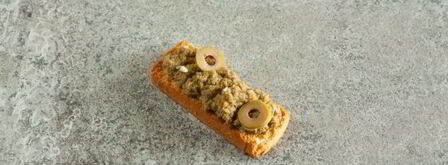 брускетта с оливковой пастой. Шаг 8