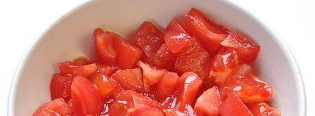 брускетта с помидорами и базиликом. Шаг 6