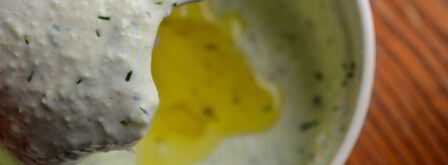 брускетта с сельдереем и томлеными помидорами. Шаг 5