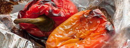 брускетта с запеченным баклажаном. Шаг 5