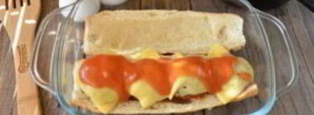 бургер с фрикадельками. Шаг 10