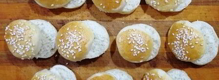 фуршетные мини-бургеры с курицей фри. Шаг 11