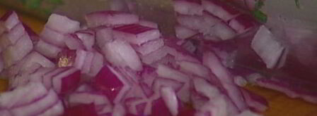 гамбургеры с ягнятиной, сладким перцем и базиликом. Шаг 3