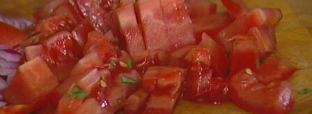 гамбургеры с ягнятиной, сладким перцем и базиликом. Шаг 6