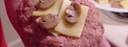 гигантский швейцарский бургер с грибами. Шаг 11