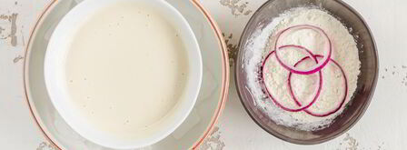 классический бургер с луком фри. Шаг 6