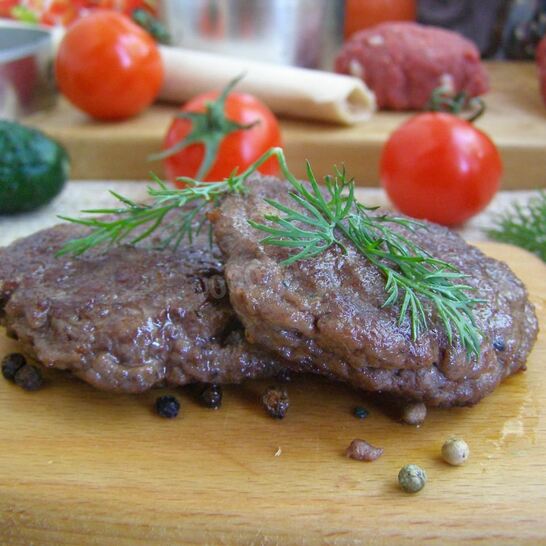 Рецепт котлеты для гамбургера