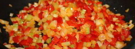 куриные бургеры с овощами. Шаг 3