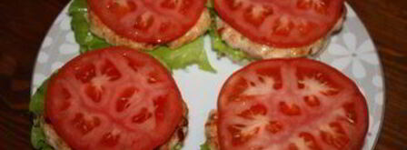 куриные бургеры с овощами. Шаг 7