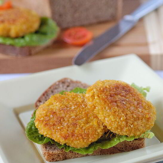 Рецепт нутбургеров — постных котлет из нута